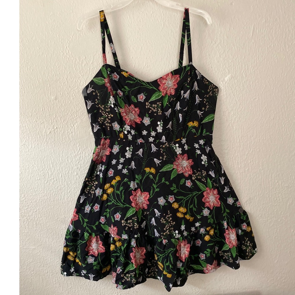 Floral print dress size XL